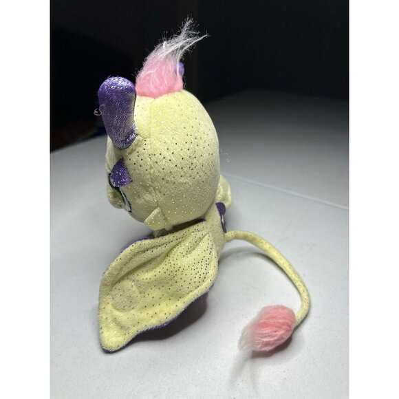 Baby Gemmy Dragons Plush Green And Purple Mystery 6 Inch 4134 - Picture 9 of 9